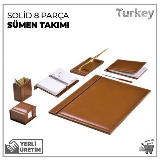 Promosyon SOLID 8 Parça Sümen Takımı